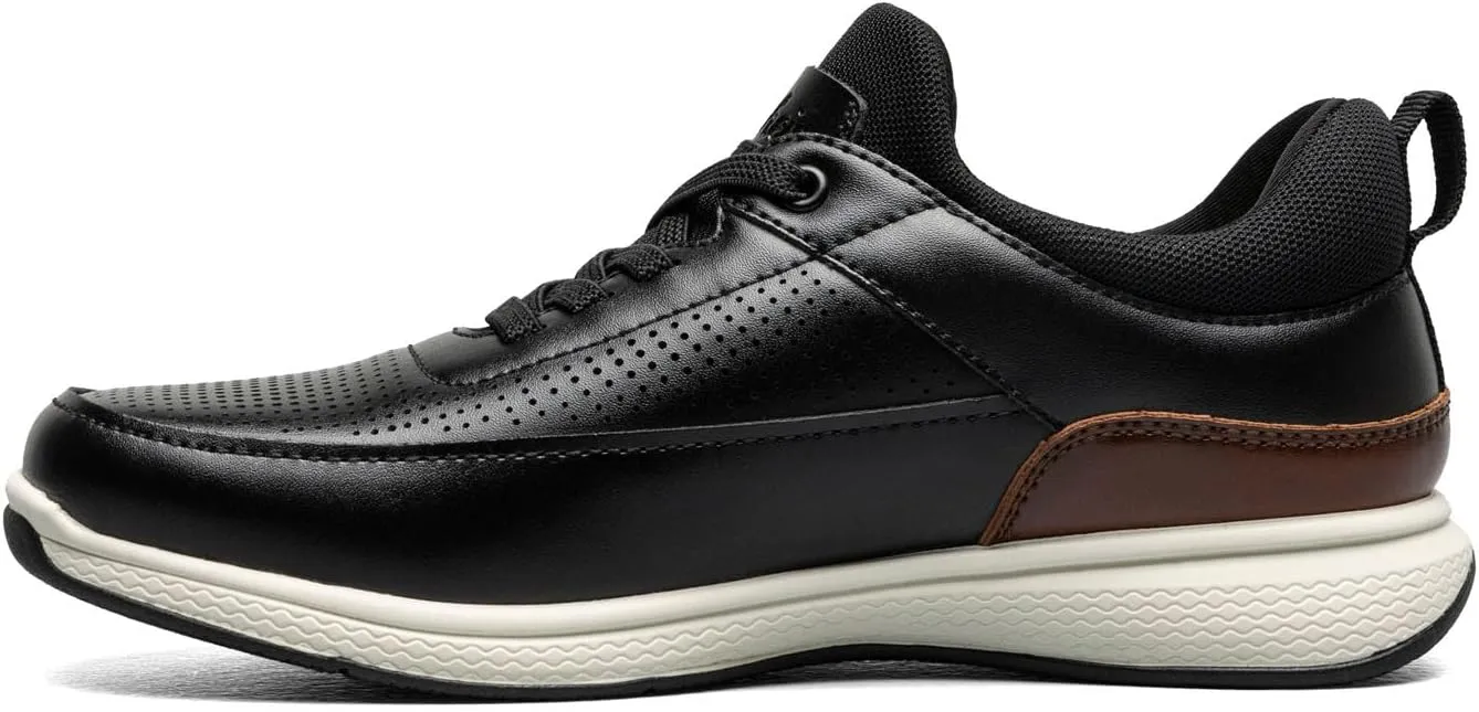 Florsheim Boy's Satellite Perf Elastic Lace Slip-on Jr. (Toddler/Little Big Kid) Sneaker