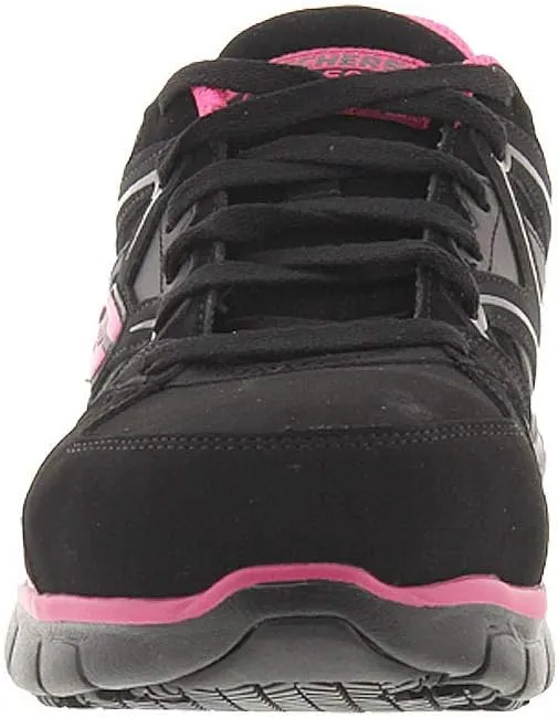 for Work Women's Synergy Sandlot Alloy Toe Lace-Up Work Shoe
