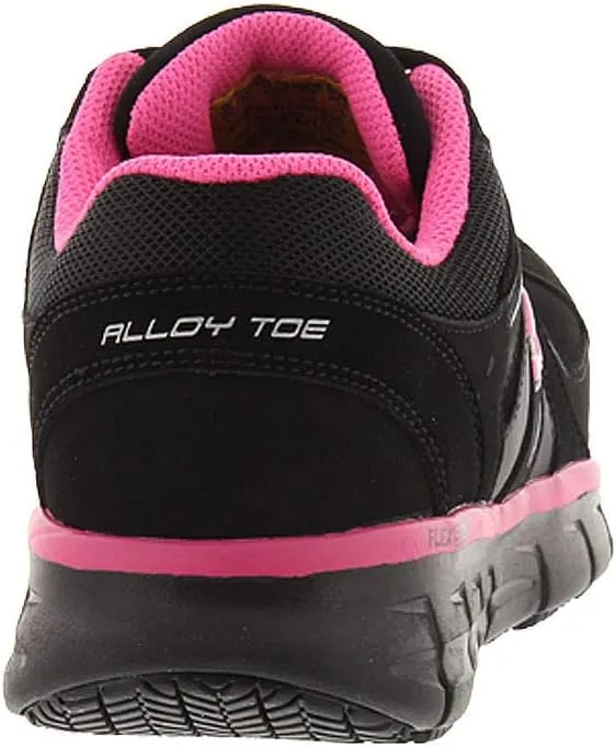 for Work Women's Synergy Sandlot Alloy Toe Lace-Up Work Shoe