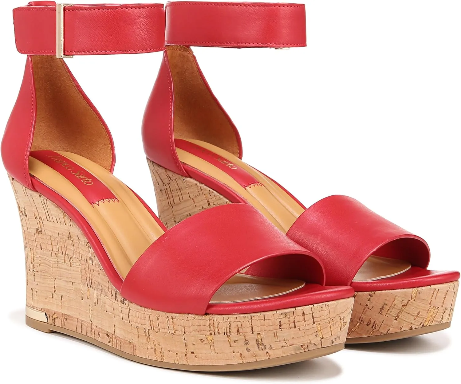 Franco Sarto Women's Clemens Cork Wedge Sandal