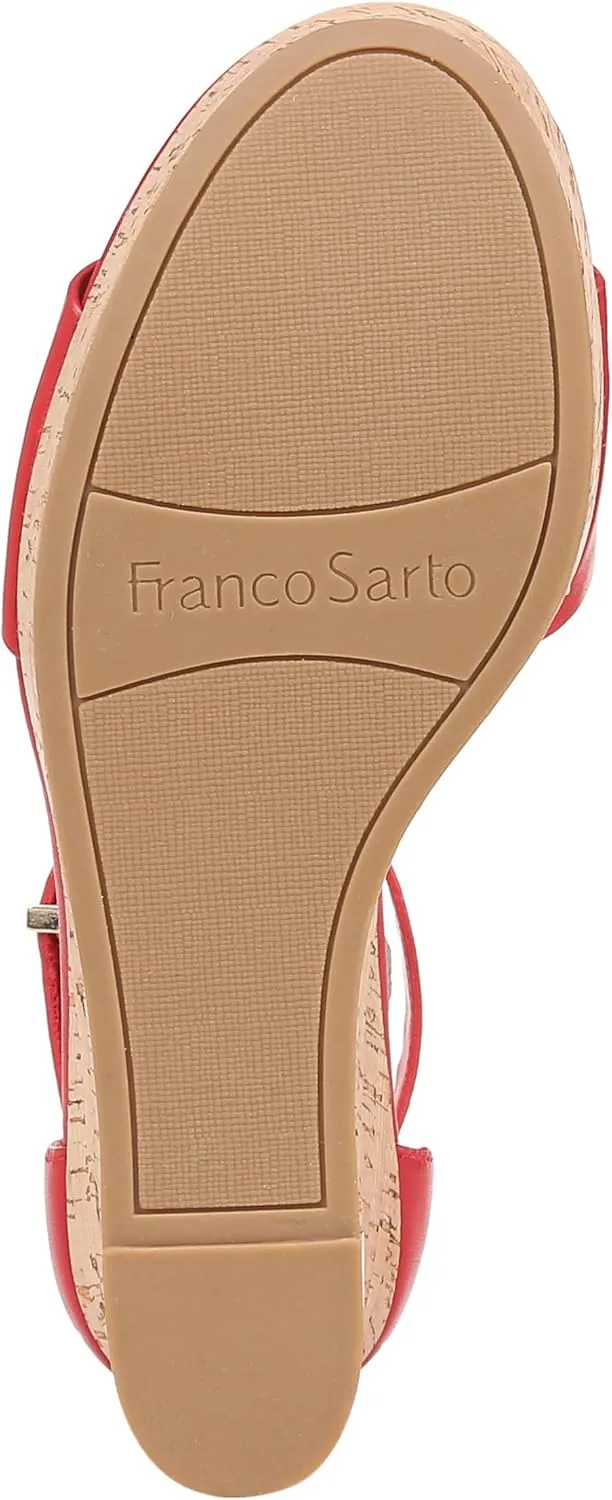 Franco Sarto Women's Clemens Cork Wedge Sandal
