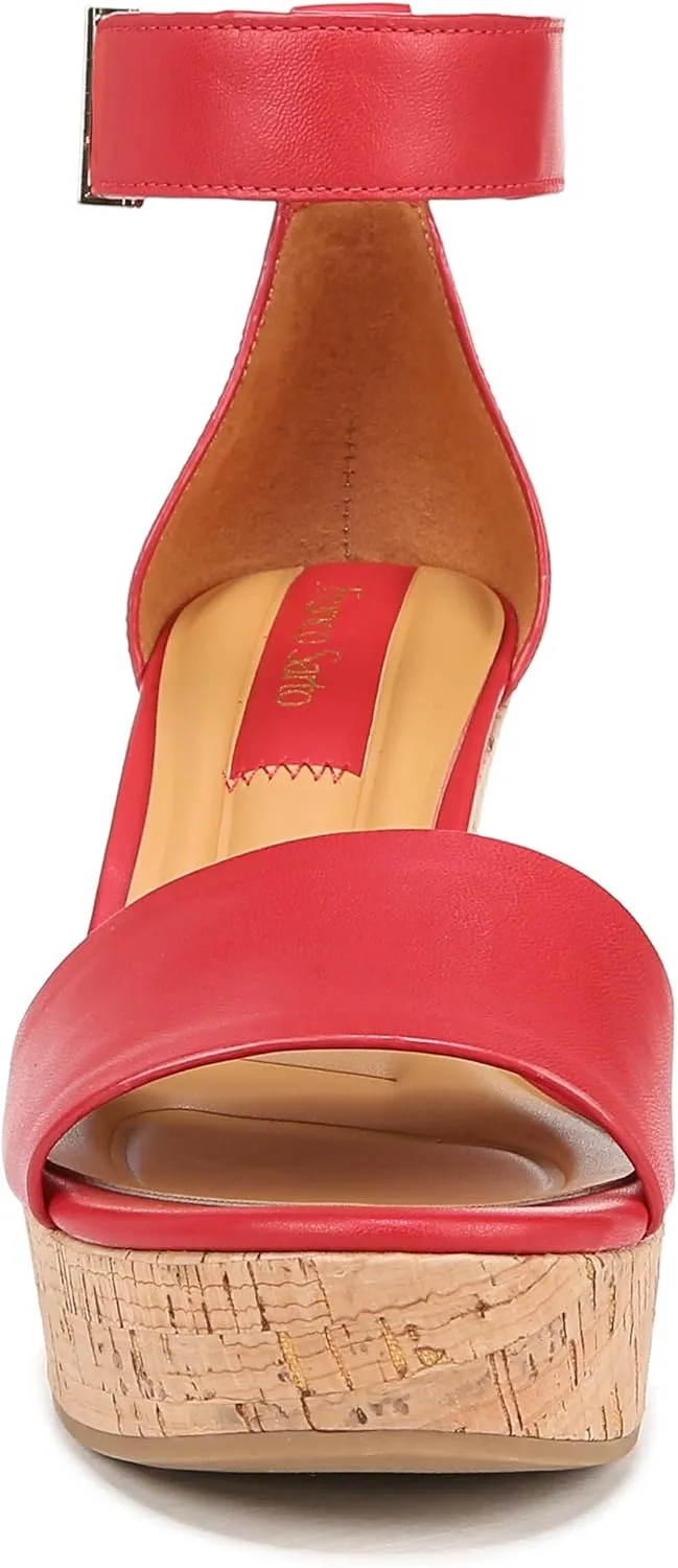 Franco Sarto Women's Clemens Cork Wedge Sandal