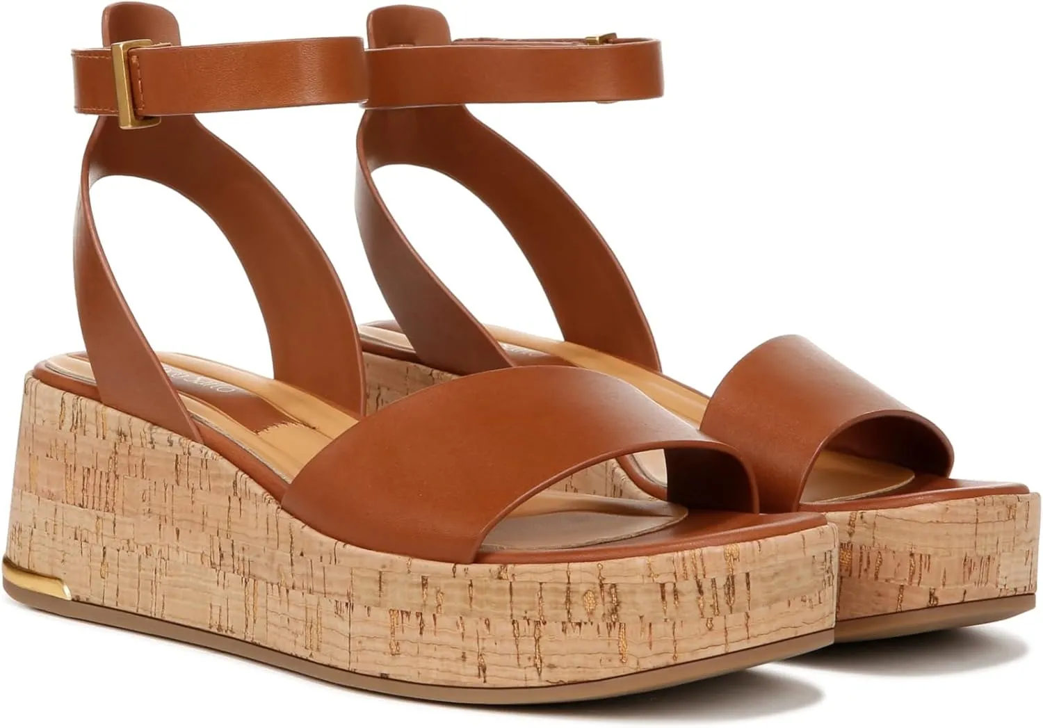 Franco Sarto Women's Terry Platform Cork Wedge Sandal