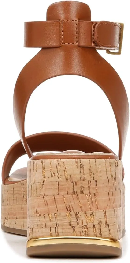 Franco Sarto Women's Terry Platform Cork Wedge Sandal