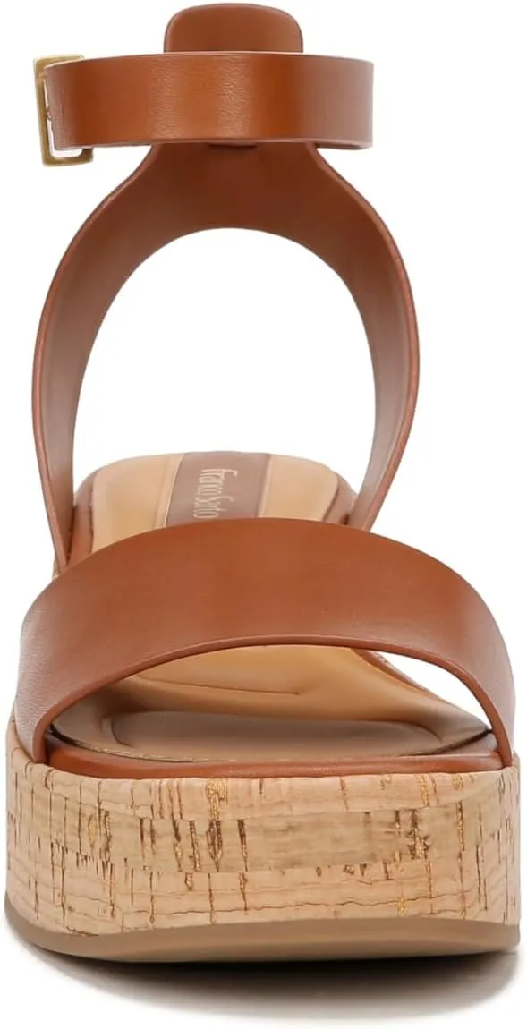 Franco Sarto Women's Terry Platform Cork Wedge Sandal
