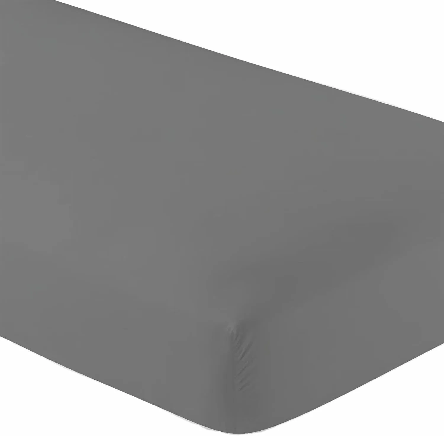 Full XL 100% Microfiber Double Brushed Sheet Set - Extra-Soft, Breathable & Wrinkle-Free - 15" Deep Pockets, 54" x 80" - Ideal for Extra Long Full Beds - 4PC Set (Full XL, Dark Grey)