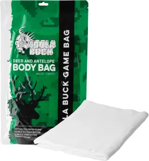 Game Bags Hunting | Available in Packs of 5 Deer or Elk Quarter Bags or as a Single Deer Full Body Bag | Reusable, Breathable & Stretchable | Vacuum Sealed for Easy Carry