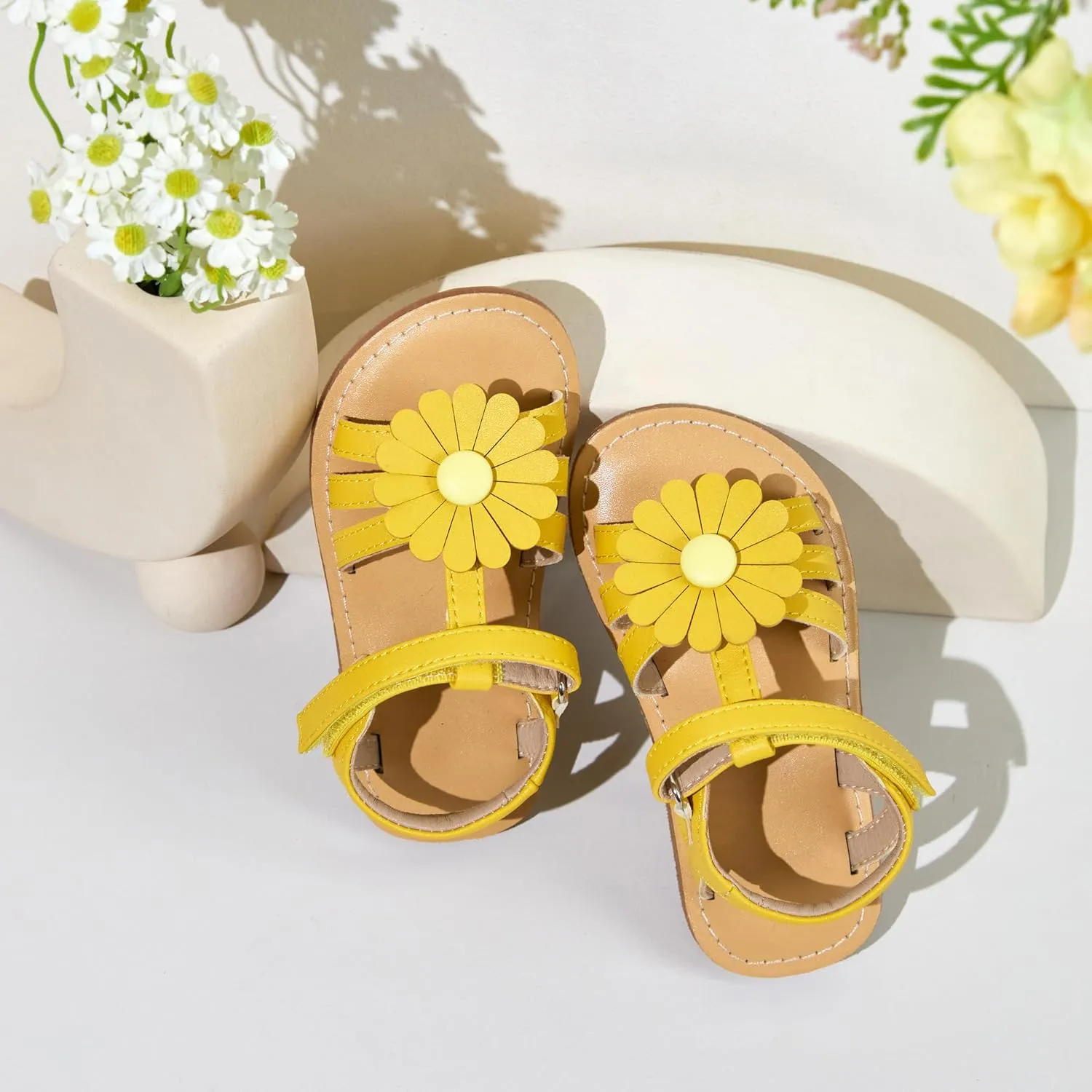 GINFIVE Toddler Girls Sandals Girls Toddler Sandals Little Girls Kids Shoes