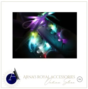 Glow in the Dark Light up Shoe Laces LED - Many Colours/Sizes - NEW ARRIVAL