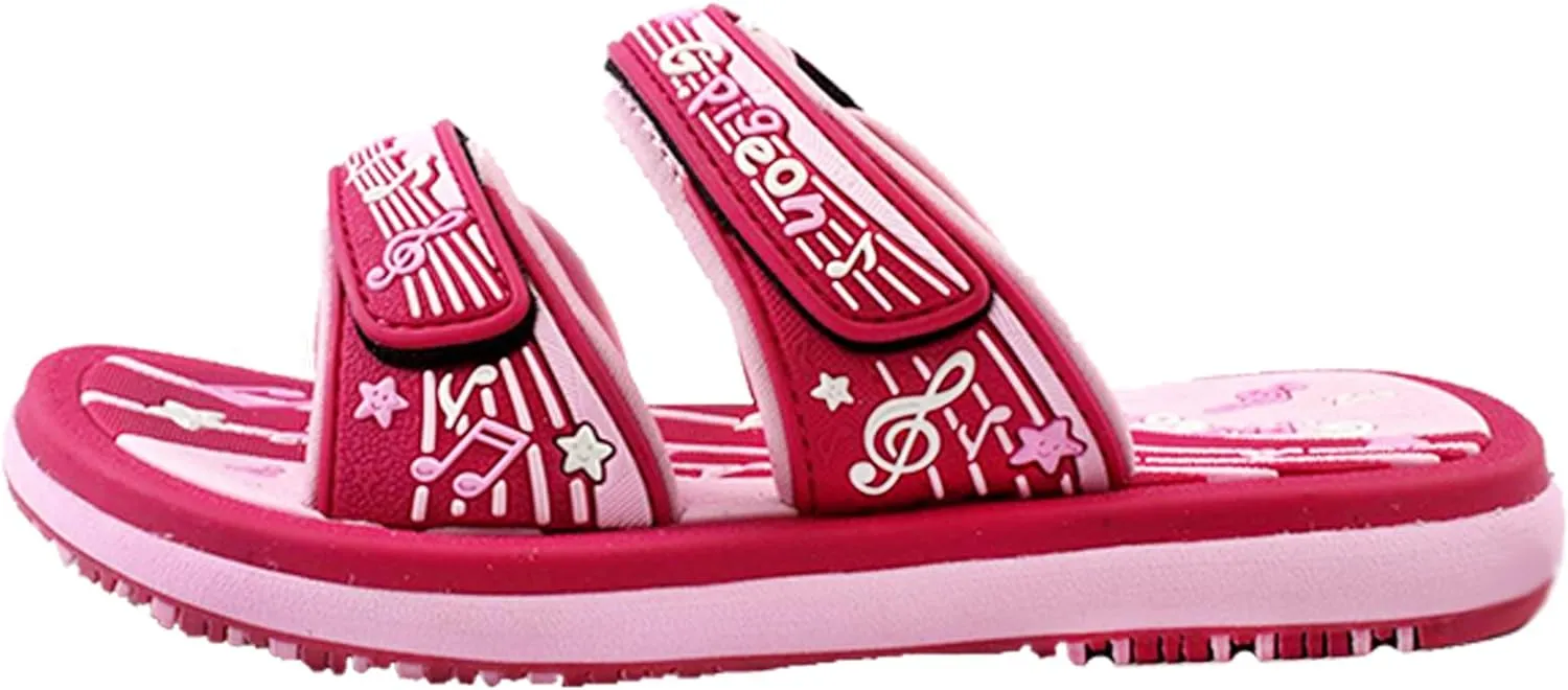 Gold Pigeon Shoes KIDS Easy Snap Lock Outdoor/Water Sandals & Slides. Adjustable Straps