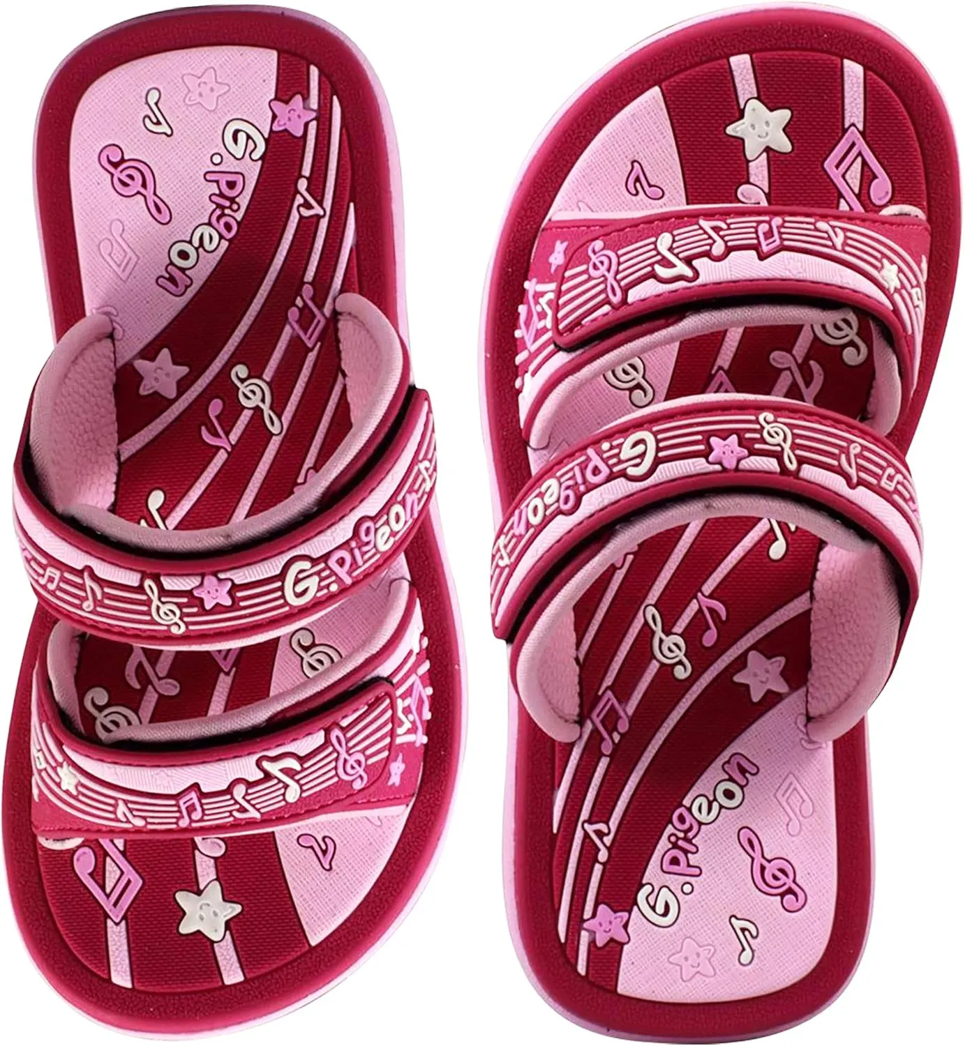 Gold Pigeon Shoes KIDS Easy Snap Lock Outdoor/Water Sandals & Slides. Adjustable Straps