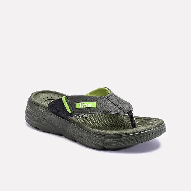 Green Comfy Sports Slippers 0151095