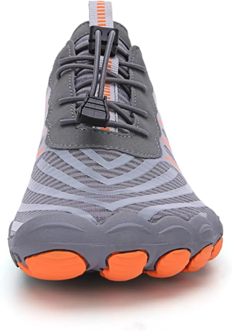 Grounded Footwear for Women, Hike Grounded Footwear Barefoot Shoes, Wide Toe Barefoot Hiking Water Shoes for Men