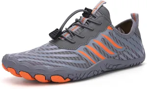 Grounded Footwear for Women, Hike Grounded Footwear Barefoot Shoes, Wide Toe Barefoot Hiking Water Shoes for Men