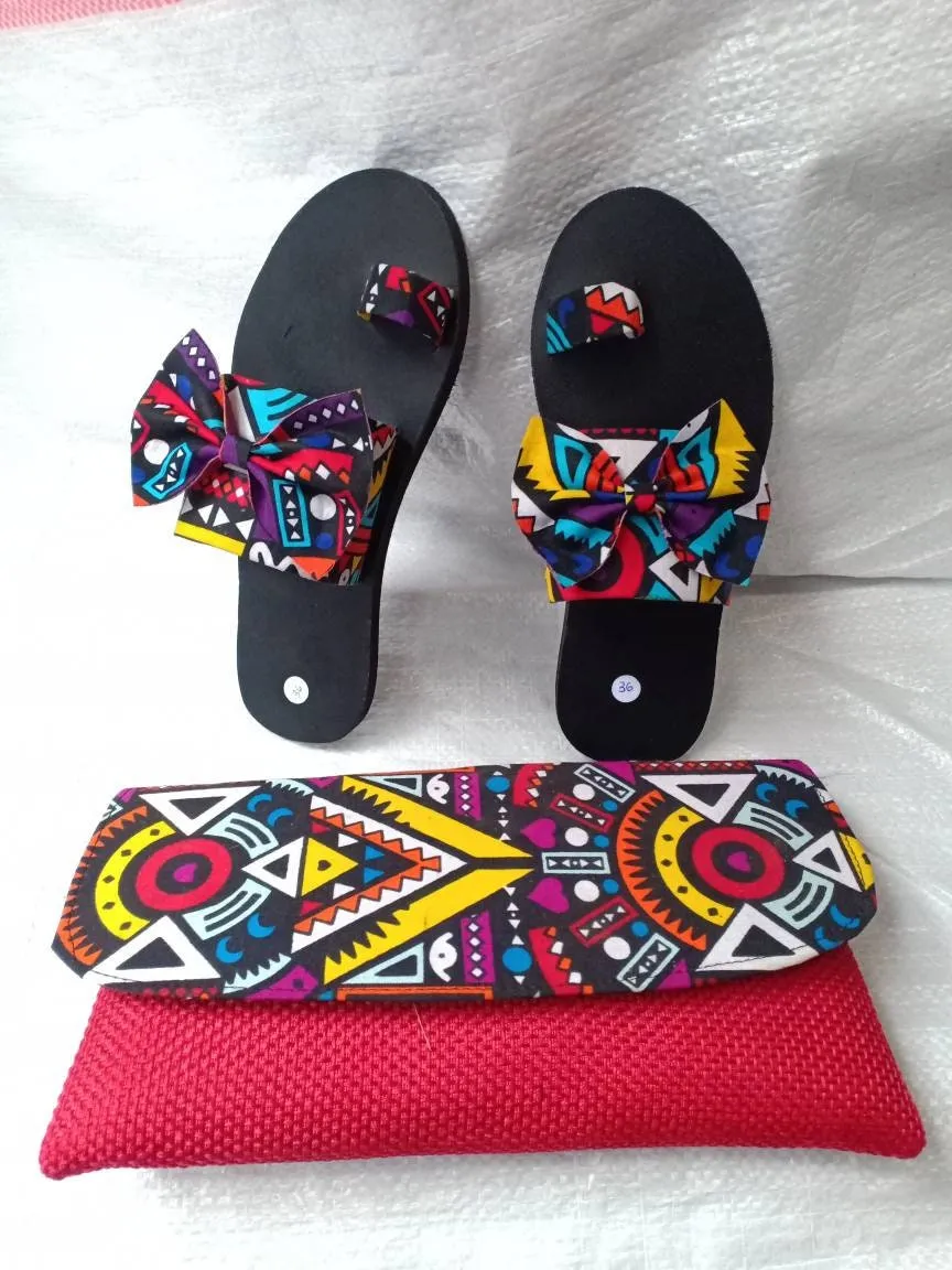 Handmade African Beaded Sandals/Authentic Maasai-Style Leather Flip-Flops Women/Boho Beach Sandals/Comfortable Summer Sandal African Gifts