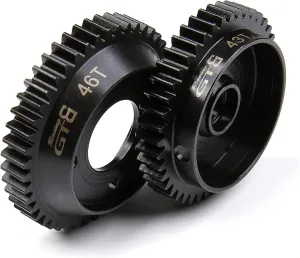Hardened Steel Gear Set for Kyosho Inferno GT2 2-Speed (46T / 43T) Shoe Type GP