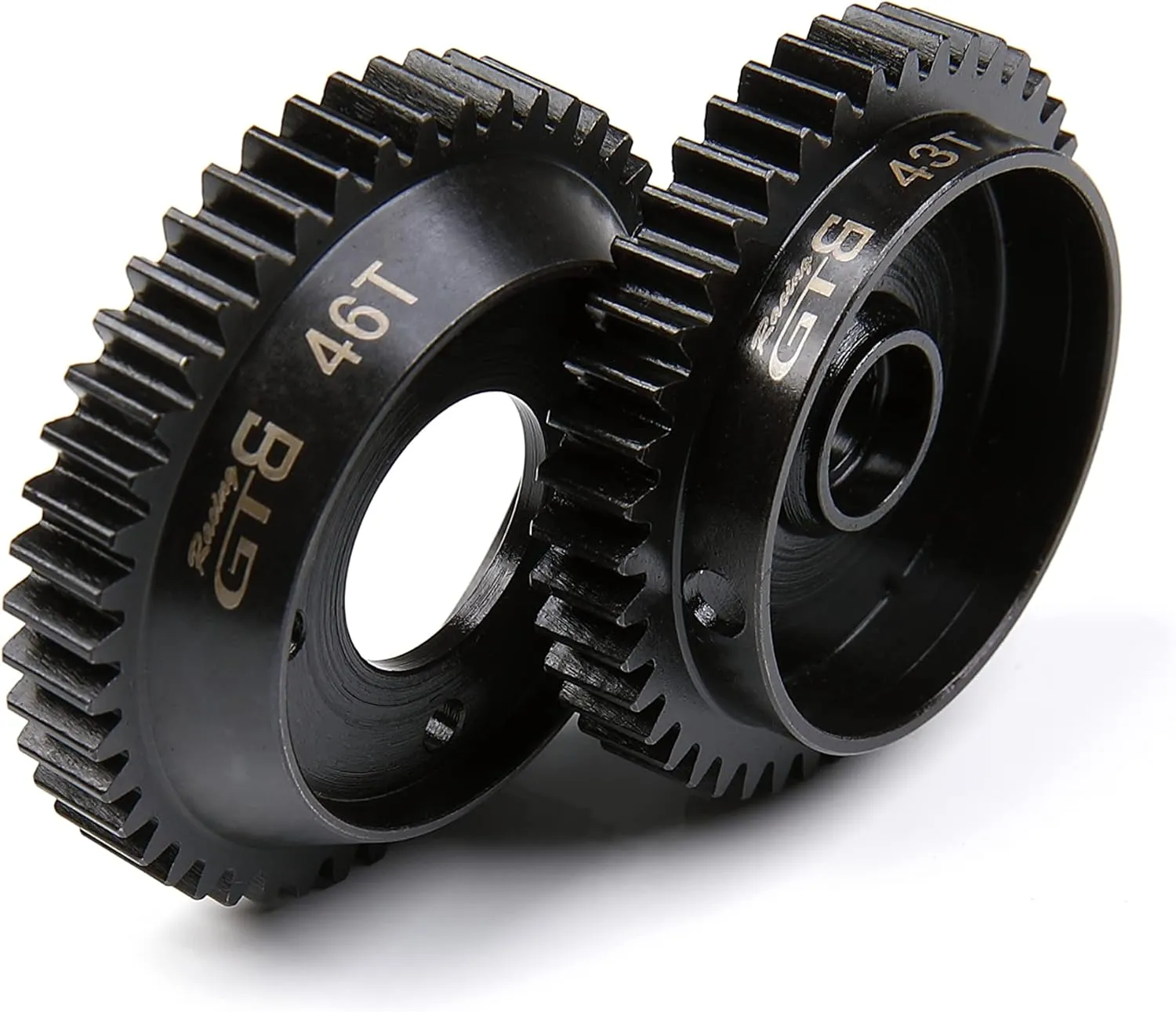 Hardened Steel Gear Set for Kyosho Inferno GT2 2-Speed (46T / 43T) Shoe Type GP
