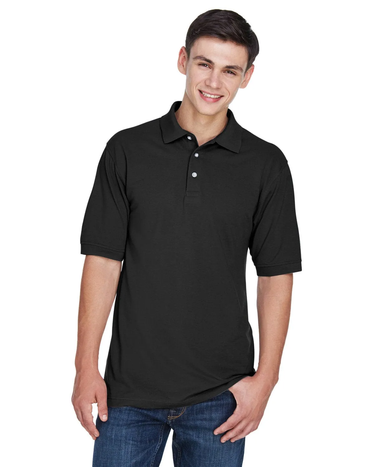 Harriton Easy Blend Polo Shirt