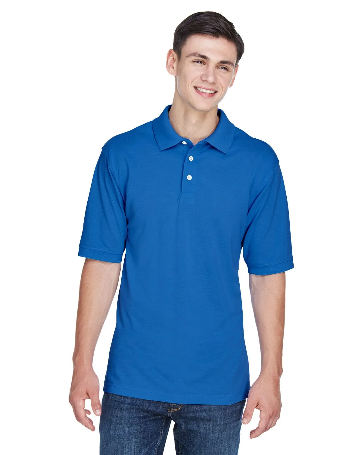 Harriton Easy Blend Polo Shirt