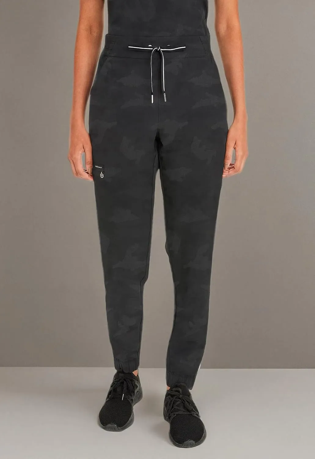 Healing Hands Scrubs for Women Jogger Camo Pant Tate 5 Pockets Moisture Wicking, Easy Care, 360° Stretch, Quick Dry - 9350