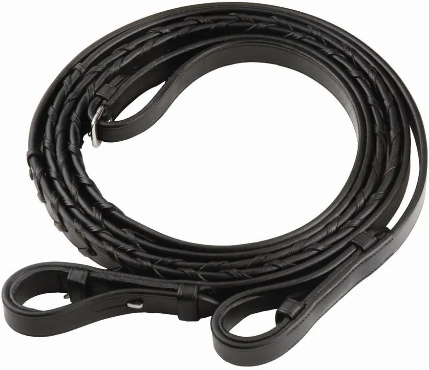 Henri de Rivel Pro Extra Long Flat Laced Reins