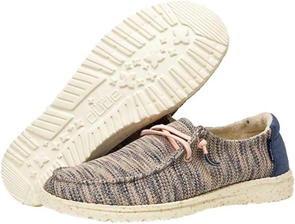 Hey Dude Wendy Sox| Women's Shoes | Women Slip-on Loafers | Comfortable & Light-Weight