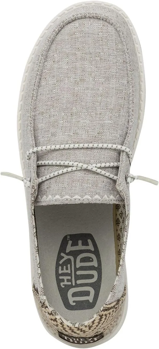 Hey Dude Women's Wendy Chambray Lace-Up Loafer
