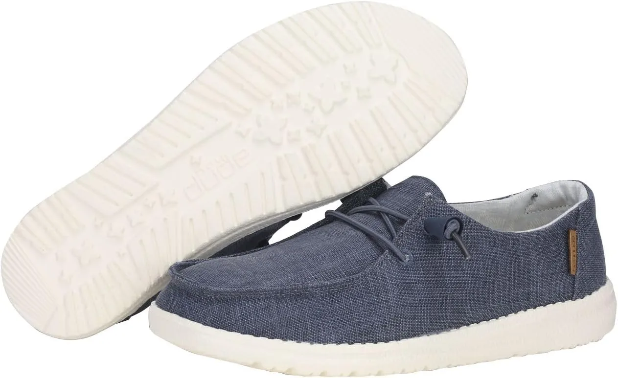 Hey Dude Women's Wendy Chambray Lace-Up Loafer