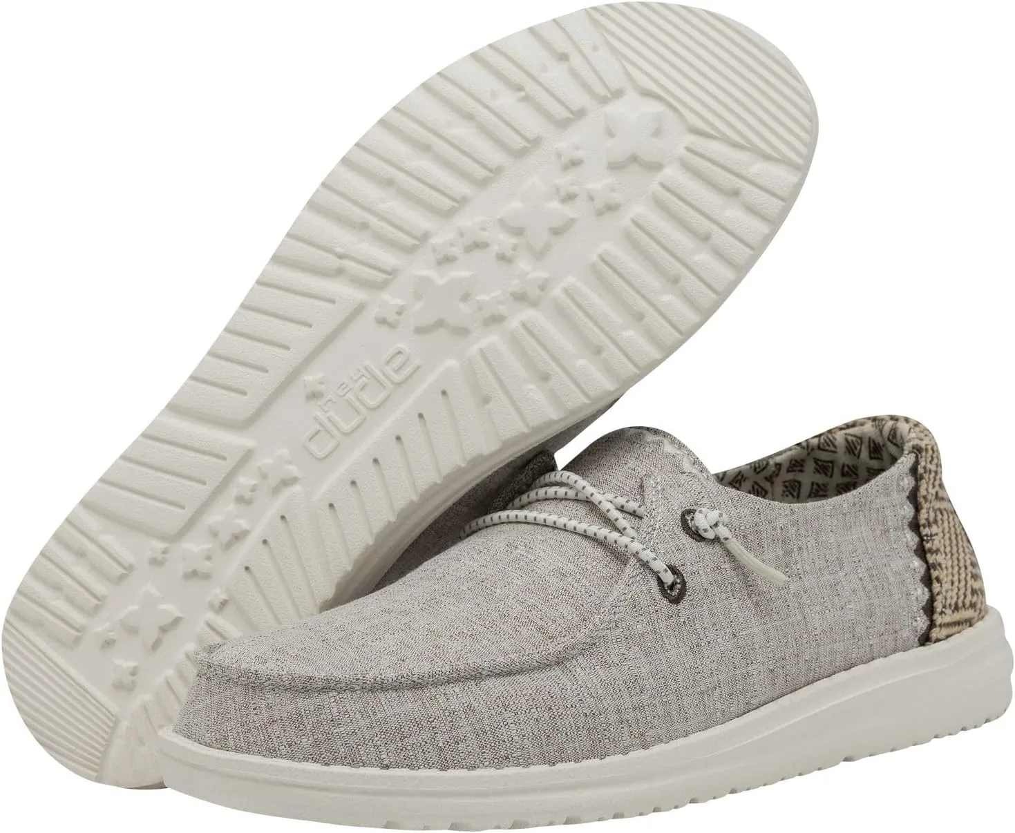 Hey Dude Women's Wendy Chambray Lace-Up Loafer