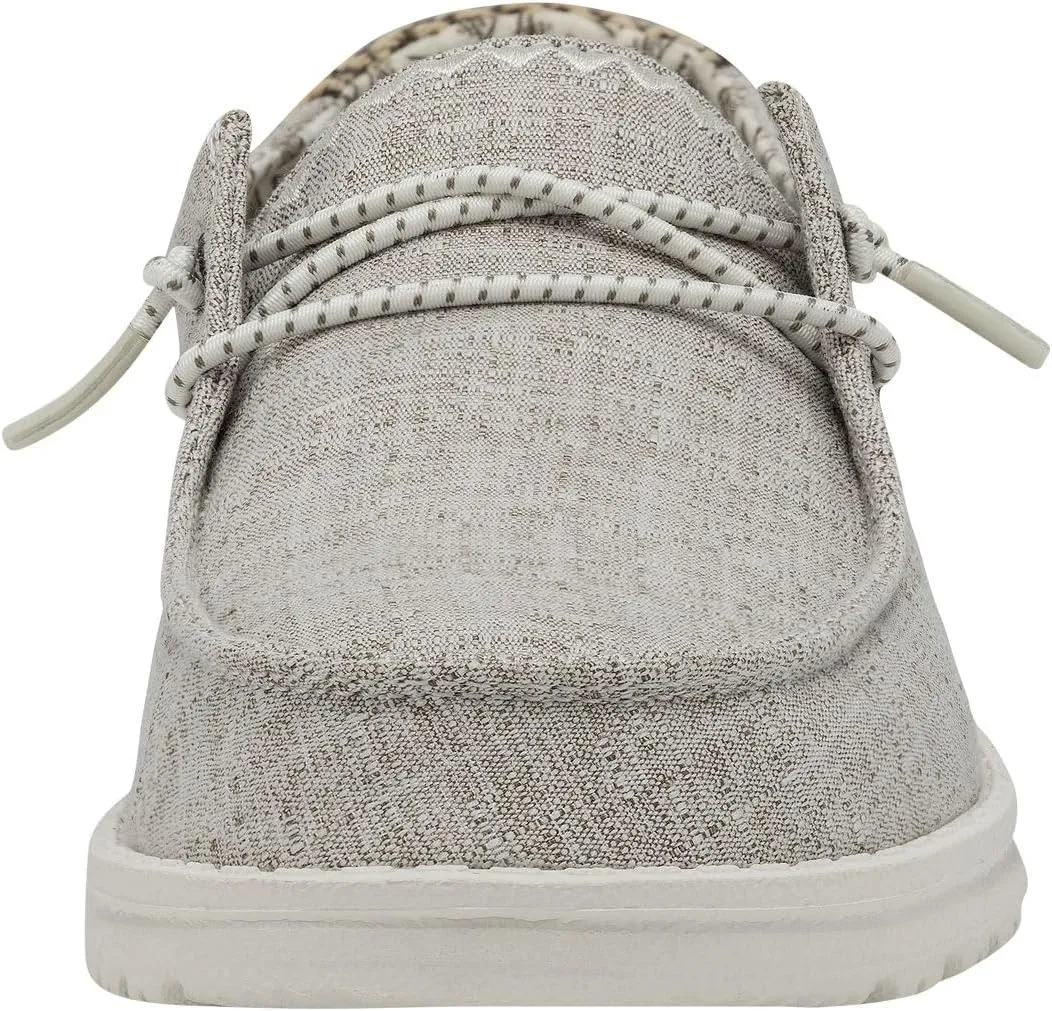 Hey Dude Women's Wendy Chambray Lace-Up Loafer