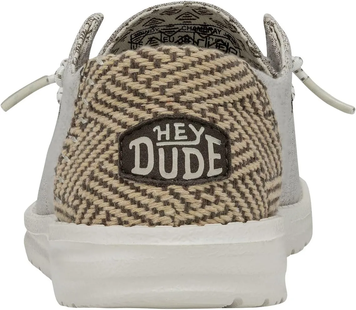 Hey Dude Women's Wendy Chambray Lace-Up Loafer