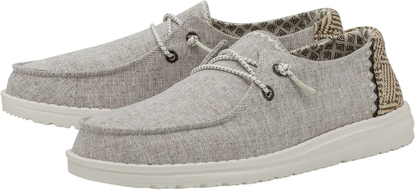 Hey Dude Women's Wendy Chambray Lace-Up Loafer