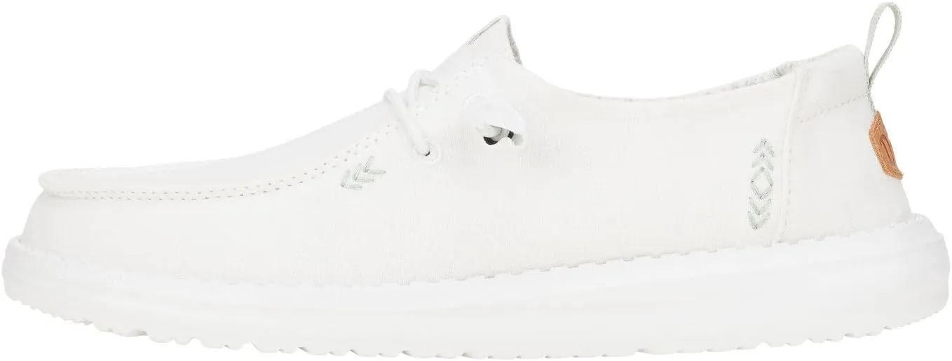 Hey Dude Women's Wendy Chambray Lace-Up Loafer