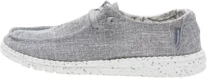 Hey Dude Women's Wendy Linen | Women’s Shoes | Women’s Lace Up Loafers | Comfortable & Light-Weight