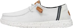 Hey Dude Women's Wendy Washed Canvas | Women’s Shoes | Women’s Lace Up Loafers | Comfortable & Light-Weight