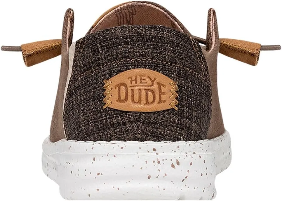 Hey Dude Women's Wendy Washed Canvas | Women’s Shoes | Women’s Lace Up Loafers | Comfortable & Light-Weight