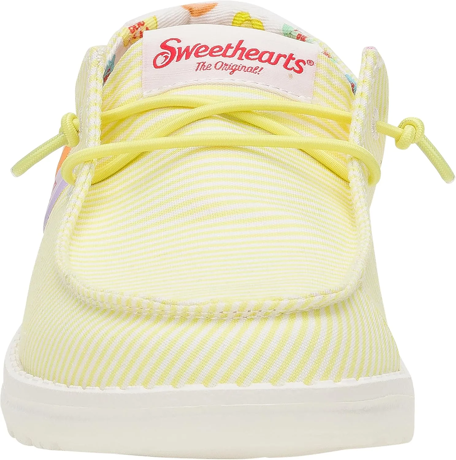 HEYDUDE Wendy X Sweethearts Yellow Multi Size Women’s Shoes