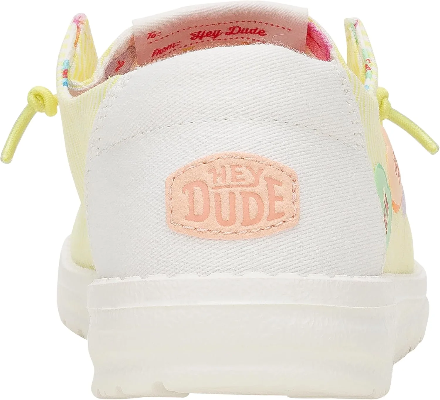 HEYDUDE Wendy X Sweethearts Yellow Multi Size Women’s Shoes