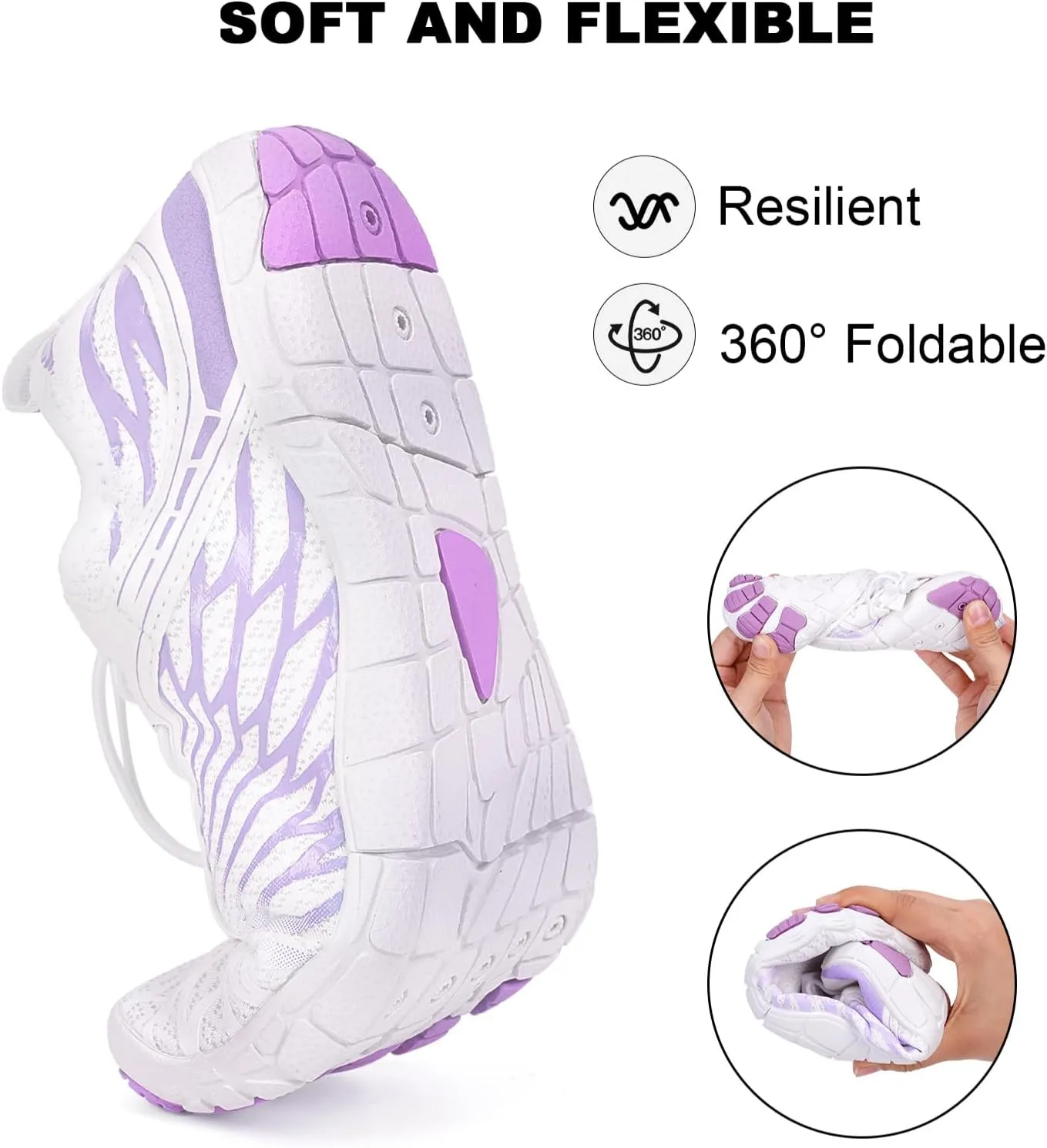 Hike Barefoot Shoes for Women Men Non-Slip Breathable Walking Shoes Wide Toe Box Comfortable Athletic Footwear