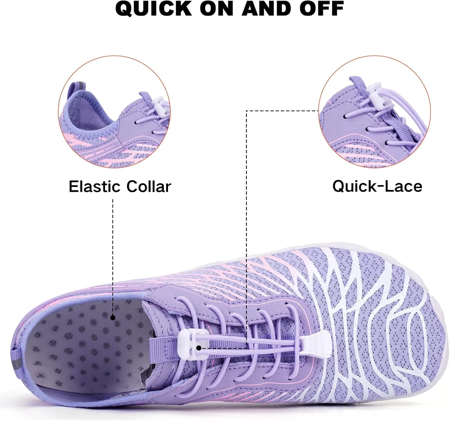 Hike Barefoot Shoes for Women Men Non-Slip Breathable Walking Shoes Wide Toe Box Comfortable Athletic Footwear