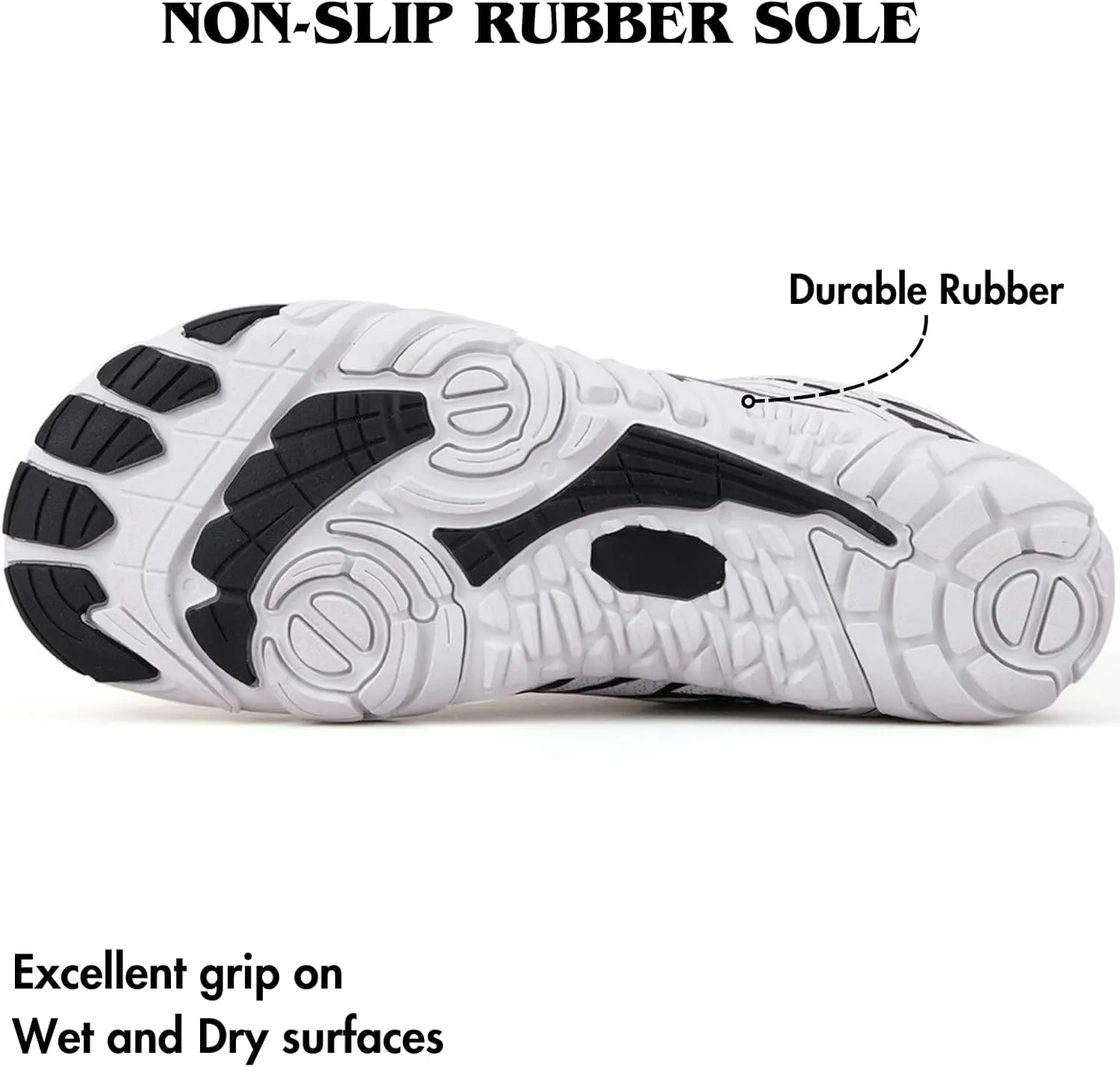 Hike Barefoot Shoes for Women Men Non-Slip Breathable Walking Shoes Wide Toe Box Comfortable Athletic Footwear