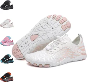 Hike Barefoot Shoes Womens Footwear,2025 New Barefoot Shoes for Women Mens,Healthy & Non-Slip Barefoot Vitality Shoe Women's Athletic Footwear,Wide Toe Box Water Shoe Swimming Hiking Walking