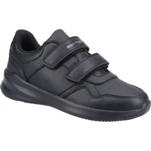 Hush Puppies Marling Easy Senior Polyurethane Black Shoes