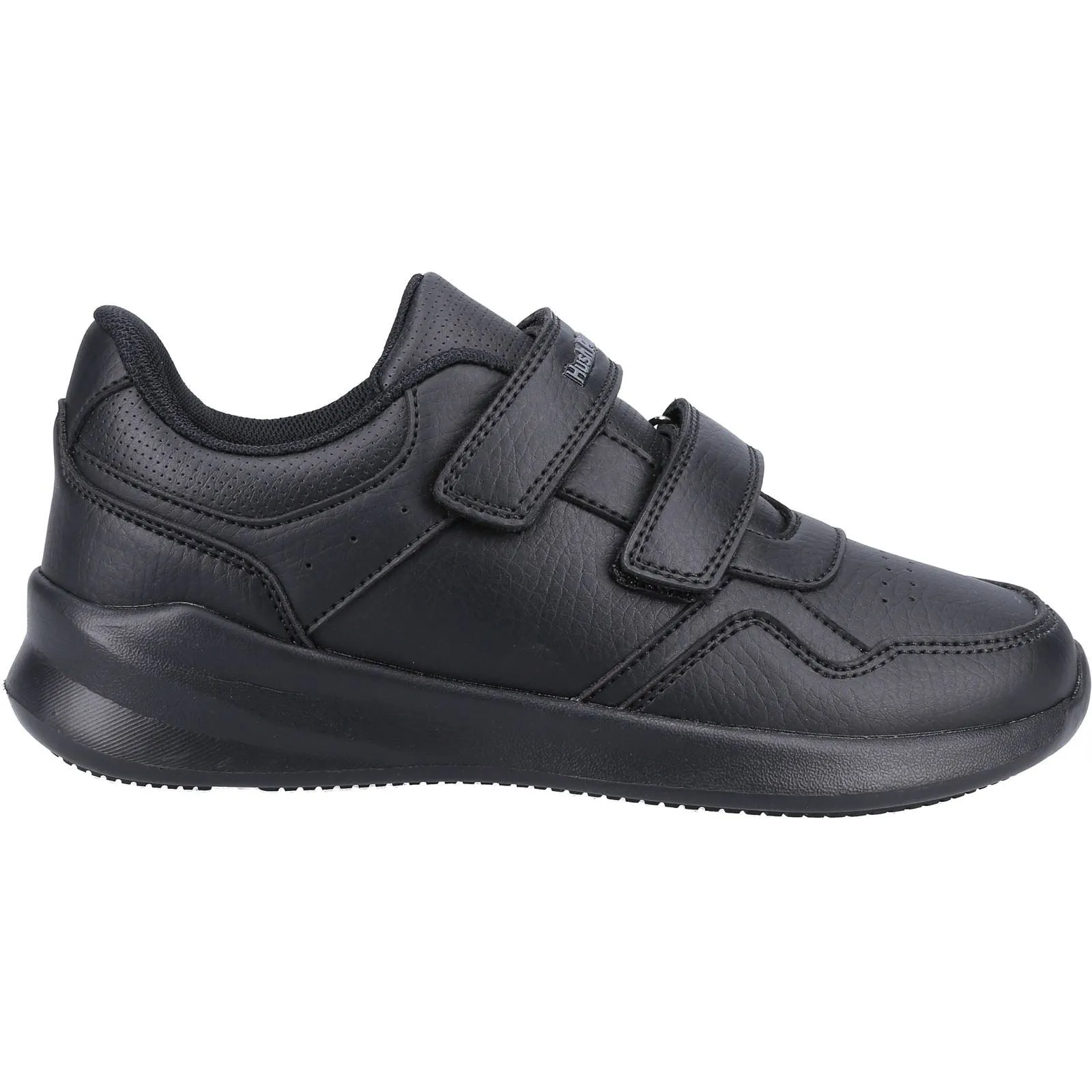 Hush Puppies Marling Easy Senior Polyurethane Black Shoes
