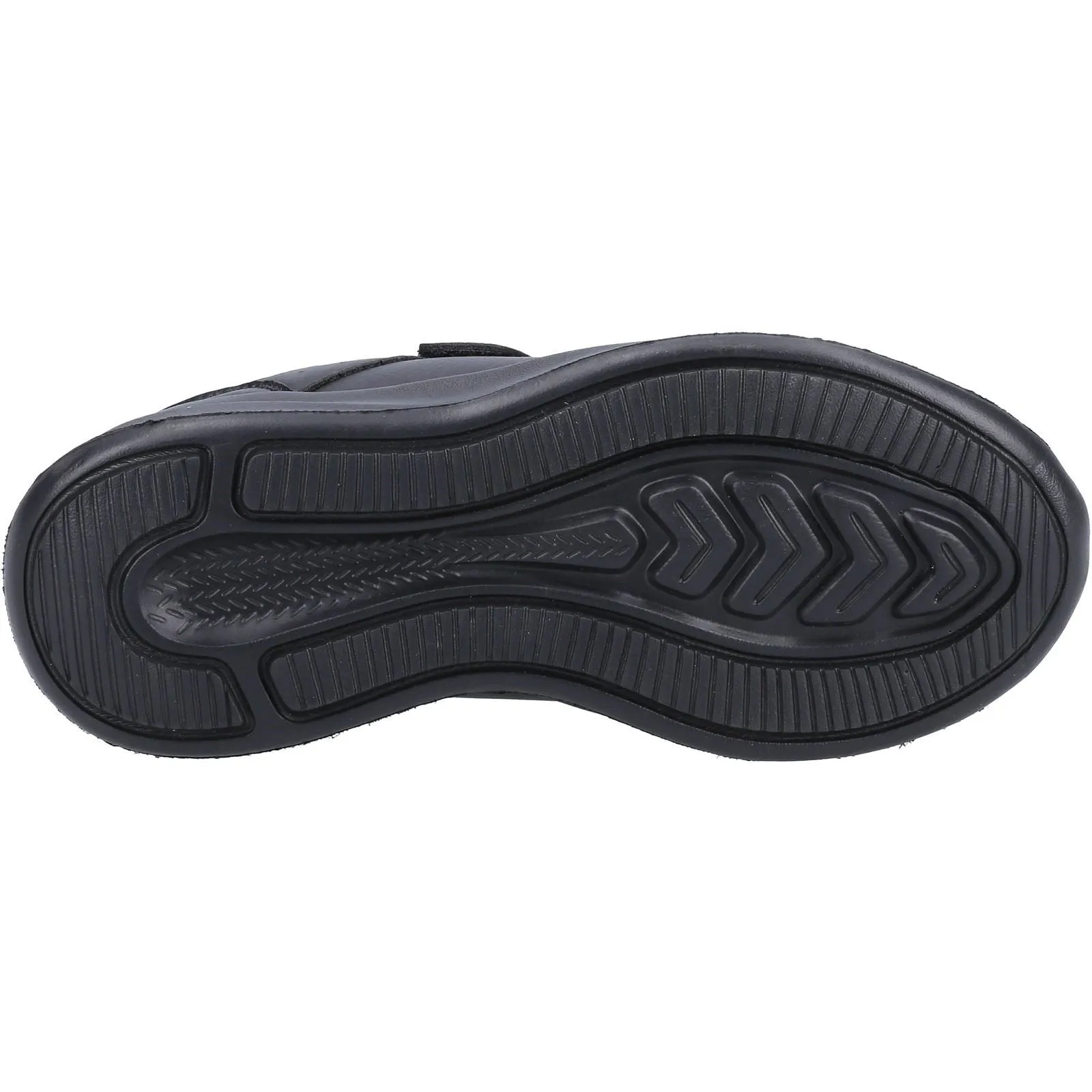 Hush Puppies Marling Easy Senior Polyurethane Black Shoes