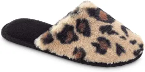 isotoner Womens Faux Fur Laurel Clog Slippers