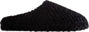 isotoner Womens Popcorn Fur Hoodback