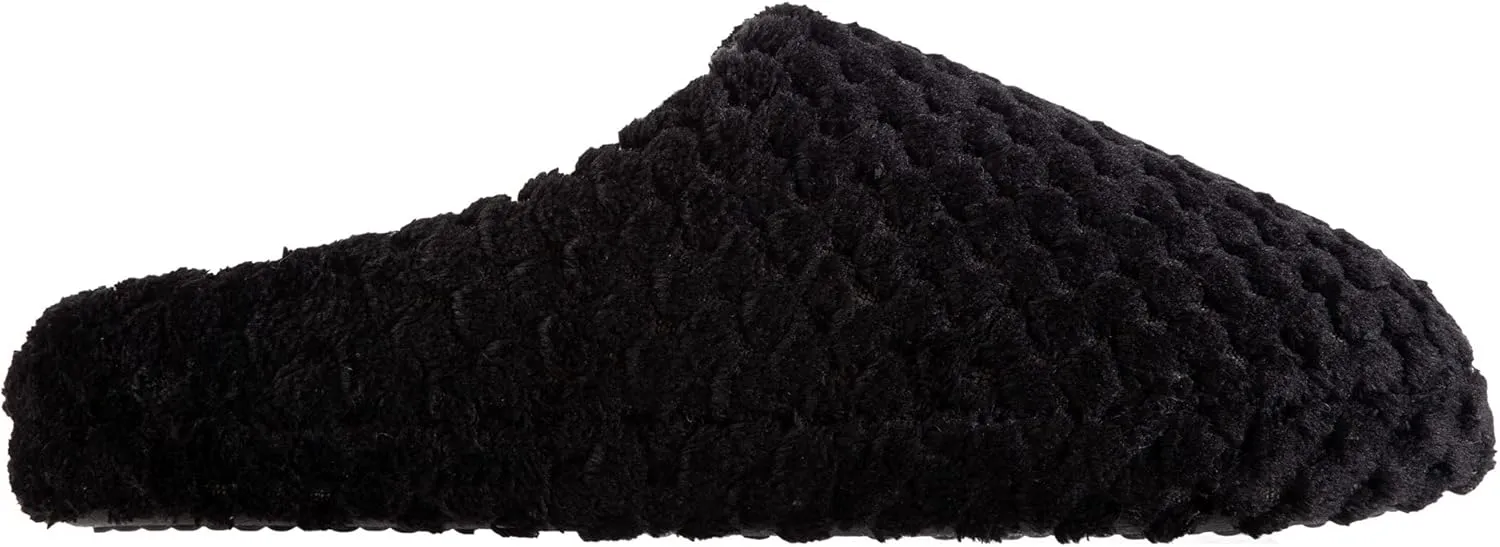 isotoner Womens Popcorn Fur Hoodback