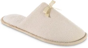 isotoner Womens Waffle Knit Clog Slippers