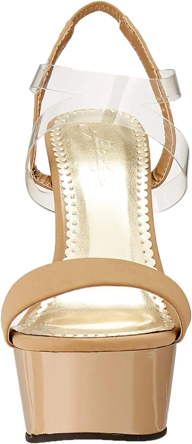 Johnathan Kayne Women's Suntan Sandal